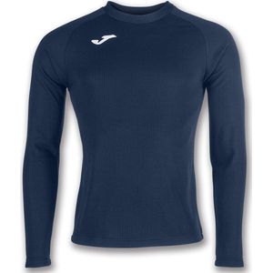 Joma Brama Fleece Shirt Lange Mouw Heren - Marine | Maat: S