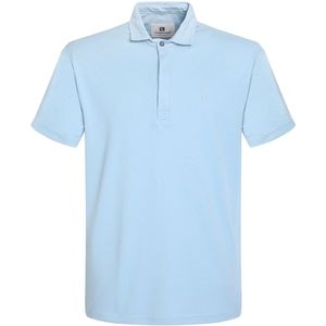 Gabbiano Poloshirt Premium Polo Van Jersey Kwaliteit 235531 4001 Bright Blue Mannen Maat - L