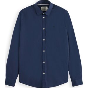 Scotch & Soda CORE - POPLIN SOLID Heren Overhemd - Maat XXL