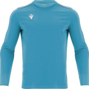 Macron Rigel Hero Voetbalshirt Lange Mouw Heren - Hemelsblauw | Maat: 3XL