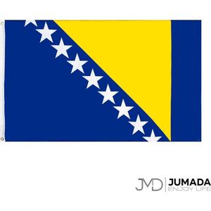 Jumada's Bosnië en Herzegovina Vlag - Vlaggen Bosnië en Herzegovina - Bosnië en Herzegovina Flag - Vlaggen - Polyester - 150 x 90 cm