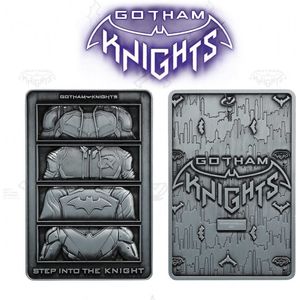 FaNaTtik Batman Verzamelobject DC Comics Ingot Gotham Knights Insignia Limited Edition Zilverkleurig