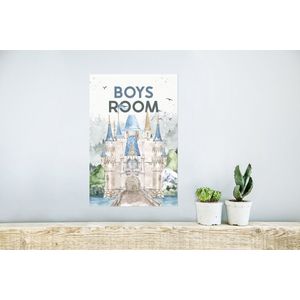 Poster Quotes - Boys room - Kinderen - Spreuken - Kids - Baby - Boys - 20x30 cm - Poster Babykamer