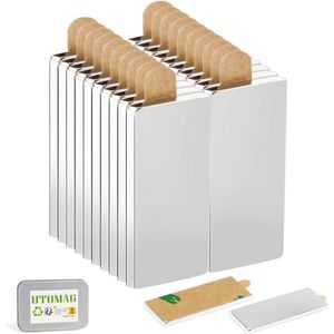 Sterke Zelfklevende Neodymium Magneten 30x10mm - 20 Stuks voor Koelkast en Creatieve Projecten