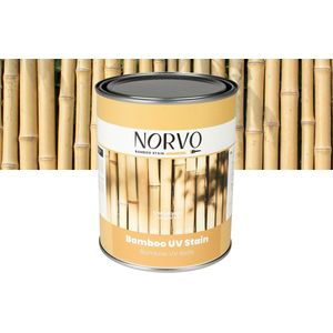 Wovar Bamboe beits UV | transparant 1 liter