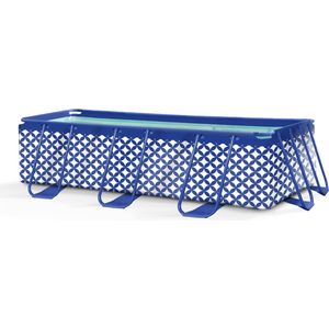 Swim Essentials Opzetzwembad - Frame Zwembad - Rechthoek - Blauw - 400 x 200 x 75 cm