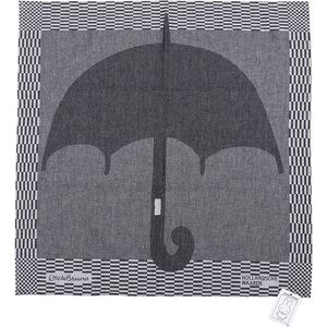 Dick Bruna Theedoek - De Paraplu - Zwart Wit - Hollandsche Waaren - Vintage Edition