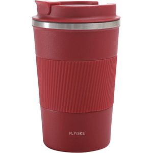 FLASKE Koffiebeker Coffee Cup - Chilly - 380ml - RVS Koffiebeker to Go van 380ML