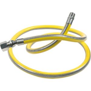 Inox gasflexibel EN14800  1/2""  MF  150cm