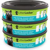 LitterLocker Kattenbakfilter Navulling - 3 St.