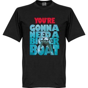 You're Going To Need A Bigger Boat Jaws T-Shirt - Zwart - L