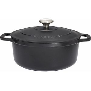 Chasseur Ronde Stoofpan 4 L - Zwart