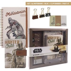 Star Wars The Mandalorian Notebook Clip Binder Post-It