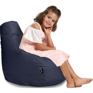 Casacomfy - Zitzak Kind - Premium Junior - Donker Blauw - Zitzak voor kinderen