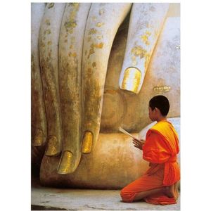 Kunstdruk Hugh Sitton - The Hand of Buddha 60x80cm