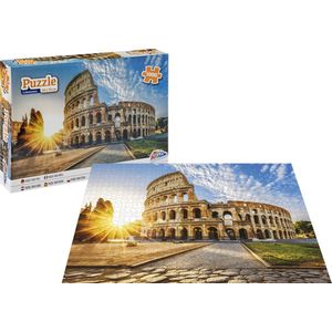 Grafix Puzzel 1000 stukjes volwassenen | Thema Rome | Afmeting 50 X 70 CM | Legpuzzel | Colloseum