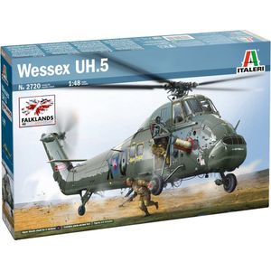 1:48 Italeri 2720 Wessex UH.5 Heli Plastic Modelbouwpakket