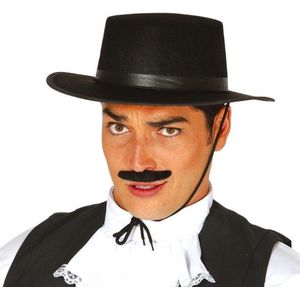 Zwarte Spaanse hoed voor heren