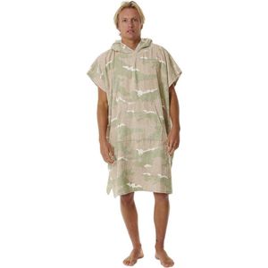 Rip Curl Heren Combo Badjas / poncho met capuchon - Sage