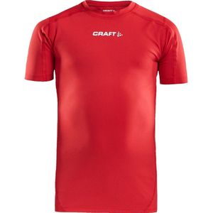 Craft Pro Control Compression Tee Jr 1906859 - Bright Red - 158/164