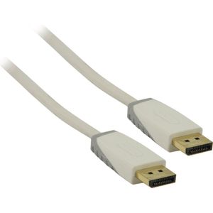 Bandridge DisplayPort - DisplayPort kabel - wit - 2 meter