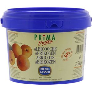 Menz&Gasser Prima Frutta Jam abrikoos - Emmer 2,5 kilo