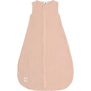 Lässig Babyslaapzak Zomer Muslin GOTS - powder prink 7-12 mnd maat 74/80