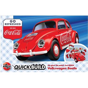 Airfix J6048 QUICKBUILD Coca-Cola® Volkswagen Beetle Plastic Modelbouwpakket
