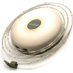camping lamp, lichtsnoer, zaklamp, powerbank (4in1) kampeerlamp met lampjes slinger voor buiten - campinglamp oplaadbaar met USB C - tentlamp verlichting