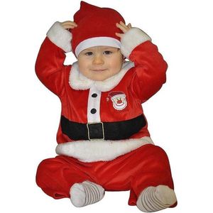 Kerstpakje Baby Kerstman Kostuum 12-24 maanden