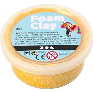 Foam Clay®, geel, 35gr