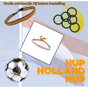 Key Moments 8KM BC0029 Open Bangle 5mm Love Is All You Need - Oranje