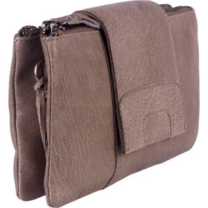 Bag2Bag Model Erice kleur Grey clutch - schoudertas super handig