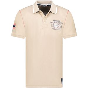 Geographical Norway Expedition Polo Kilsvik Beige - 3XL