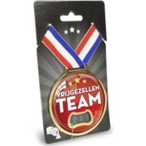 Medaille opener - Vrijgezellenteam