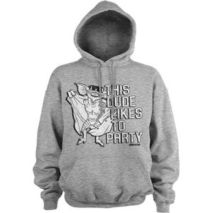 Gremlins Hoodie/trui -S- This Dude Likes To Party Grijs