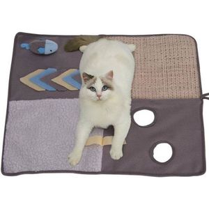 Katten Speelmat - Speelgoed mat katten - Muis - 50 x 40 CM - Met speeltjes