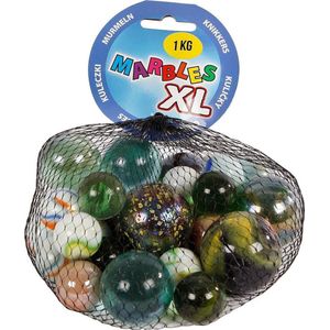 Toys Amsterdam Knikkers Marbles Xl Junior Glas 1000 Gram