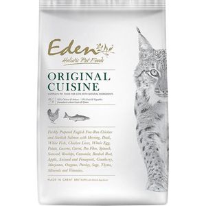 Eden Holistic Kattenbrok / Kattenvoer - Original Cuisine - Kip/zalm - 10 KG