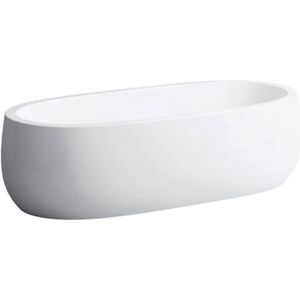 Laufen Alessi One vrijstaand bad 182,8x87x46cm glans wit sentec