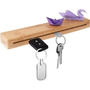 Sleutelhanger van hout, sleutelrek, sleutelrek met legplank als sleutelhouder, sleutelhaak, piano