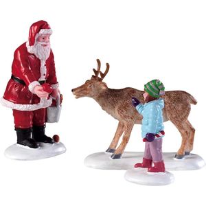 Rendier Goodies set van 3 - rendierlekkernijen - kleine kerstfiguren om te versieren