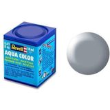 Revell Aqua #374 Grey - Satin - RAL7001 - Acryl - 18ml Verf potje