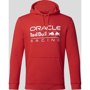 Red Bull Racing Logo Hoody Rood 2023 S - Max Verstappen - Sergio Perez - Oracle