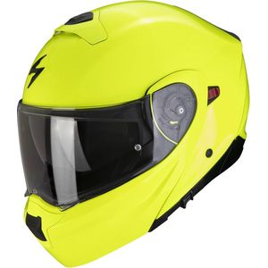 Scorpion Exo-930 Evo Solid Yellow Fluo Xl - XL - Maat XL - Helm