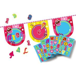 Cake & Candy Letterslinger Stickers- 4mtr