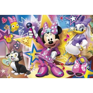 Clementoni Supercolor Maxi Puzzel Minnie Mouse 60 Stukjes