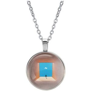 Ketting Glas - Kubus