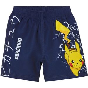 pokemon pikachu zwembroek - Pokémon - zwemshort - met binnenbroek - pikachu - kind - maat 158/164 - 100% polyester (gerecycled)