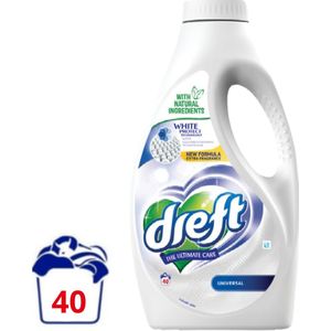 Dreft Vloeibaar Wasmiddel Ultimate Care Universal - 2.2 L (40 wasbeurten)
